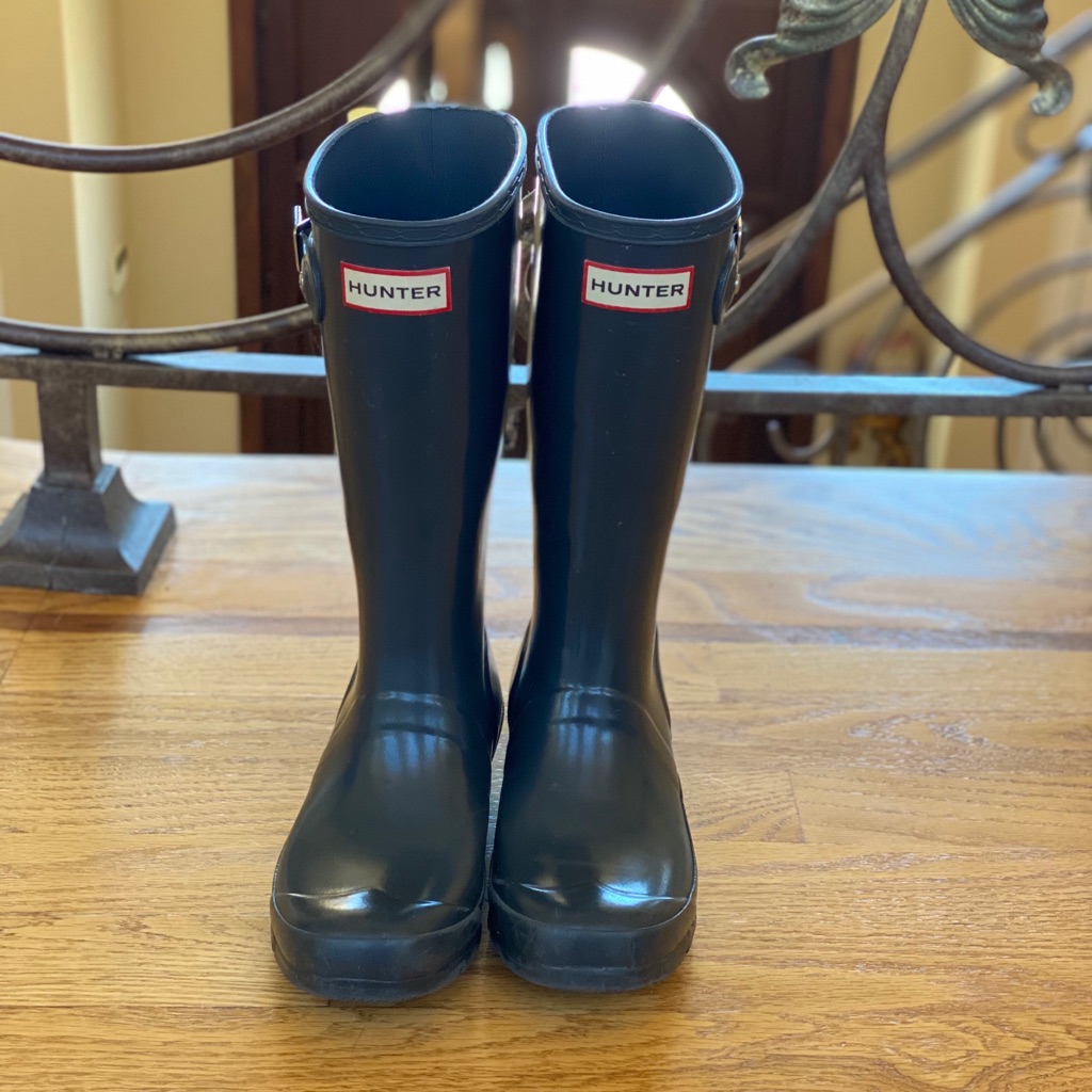 Hunter Boots Kids Size 3b4g
